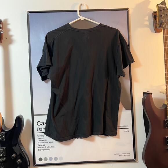 SUPREME Hanes Comfort Soft Tee - Large - Black T Shirt & Small Box Logo - 2018 - Picture 2 of 5